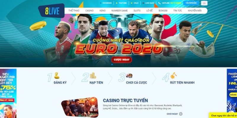 Về chúng tôi - 8Live là cổng game cá cược hàng đầu Châu Á 3 Không gian giải trí trong sạch cực hấp dẫn và đẳng cấp